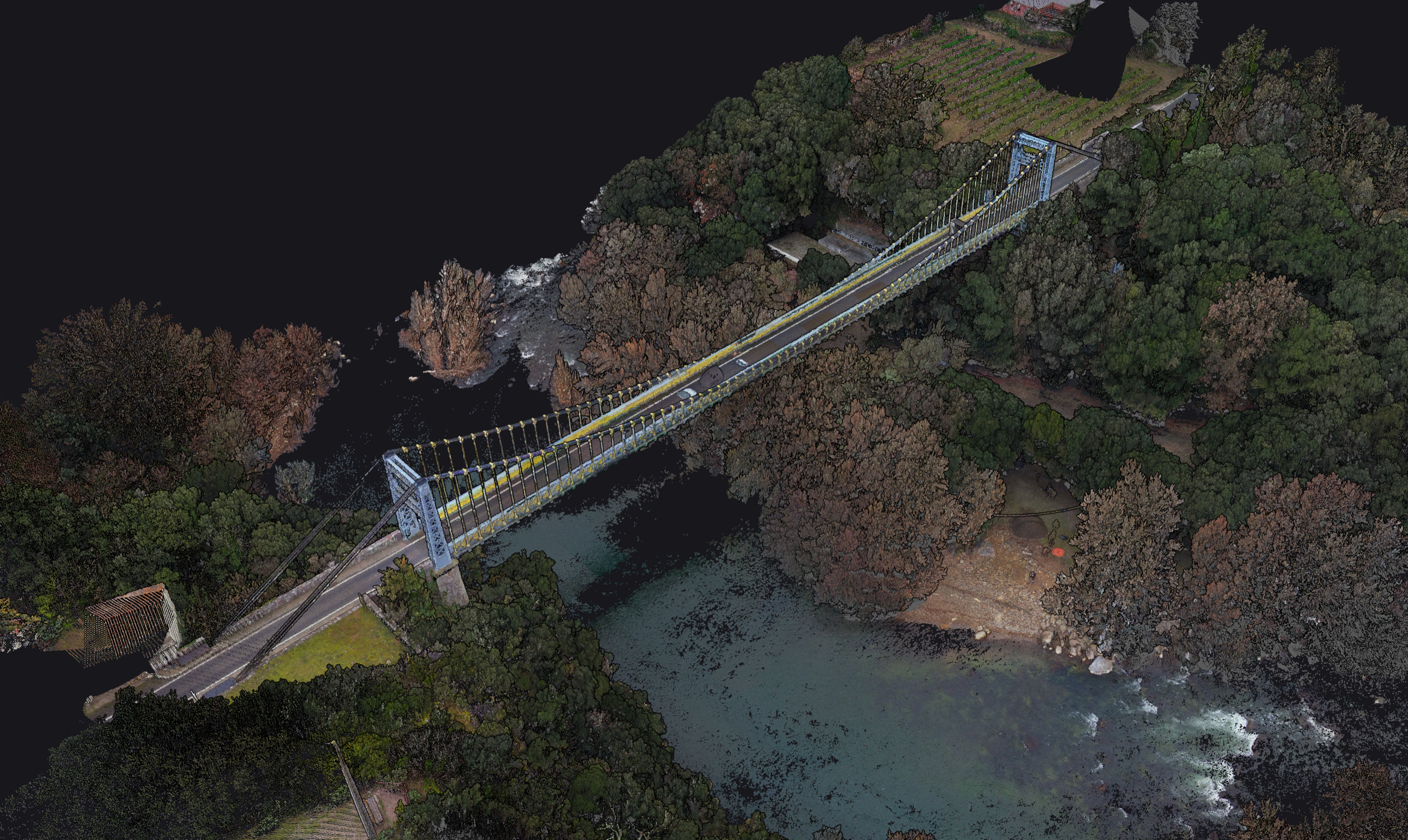 Suspension bridge Mapper Ultra Colorization