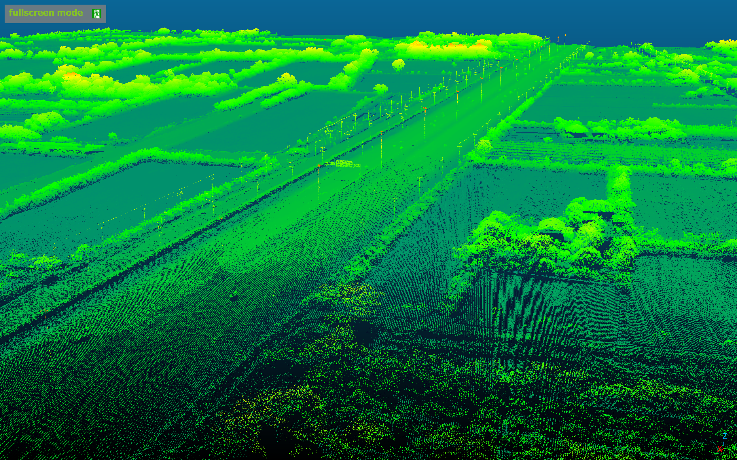 Large-Scale LiDAR Terrain Mapping